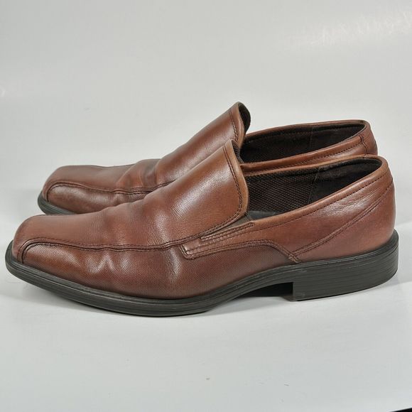 Ecco Johannesburg Venetian Loafer Men’s Size 8 Brown Leather Shoes Slip On main image 11